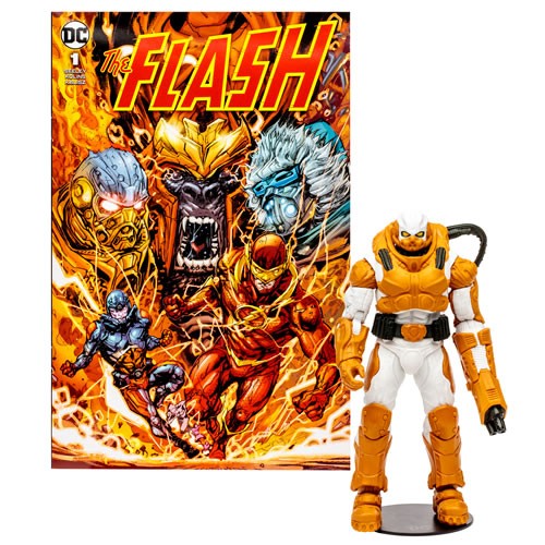 Page Punchers 7" Scale Figure w/ Comic - DC - W02 - The Flash - Heatwave
