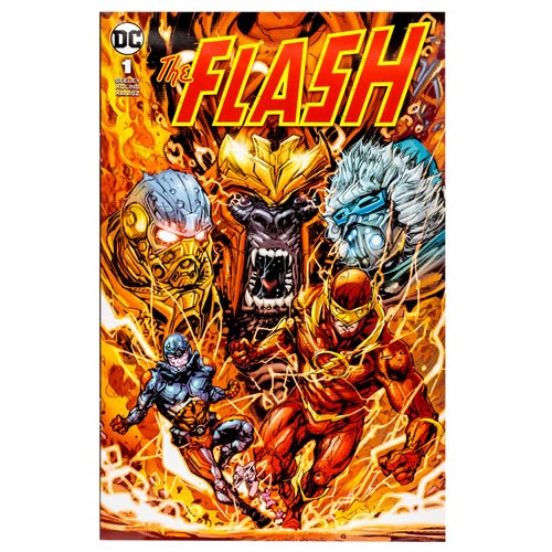 Page Punchers 7" Scale Figure w/ Comic - DC - W02 - The Flash - Heatwave