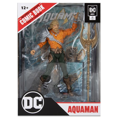 Page Punchers 7" Scale Figure w/ Comic - DC - Aquaman - Aquaman w/ Comic