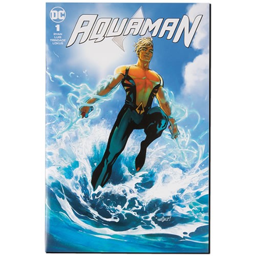 Page Punchers 7" Scale Figure w/ Comic - DC - Aquaman - Aqualad w/ Comic