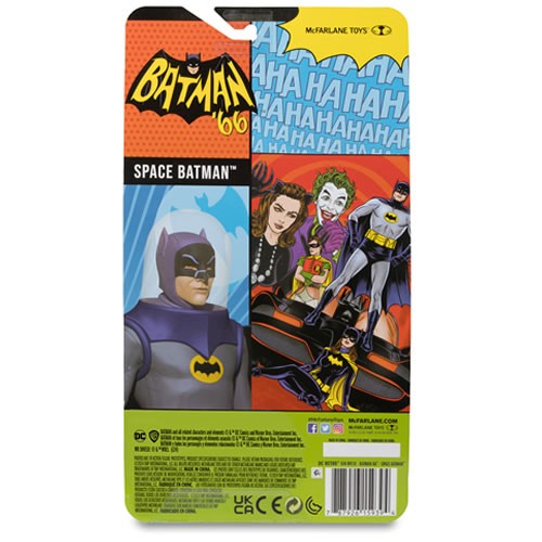 DC Retro Figures - Batman 66' - W10 - 6" Scale Space Batman (Batman 1966 Comics)