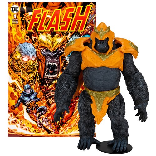 Page Punchers Figure w/ Comic - DC - W02 - The Flash - Megafigs Gorilla Grodd