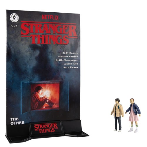 Page Punchers 3" Scale Figure w/ Comic - Stranger Things - Eleven And Mike Wheeler 2-Pack