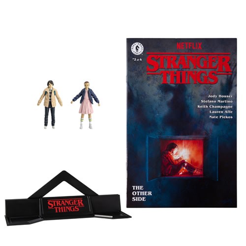 Page Punchers 3" Scale Figure w/ Comic - Stranger Things - Eleven And Mike Wheeler 2-Pack