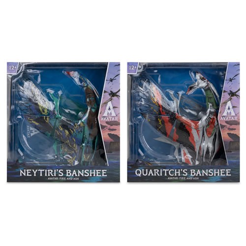 Avatar: Fire And Ash Figures - Megafigs Banshee Figure Assortment