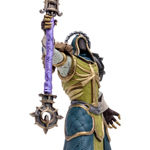 World Of Warcraft Figures - 1/12 Scale Undead Priest & Undead Warlock (Common) Posed Figure