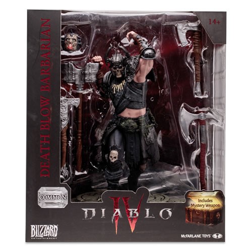 Diablo IV Figures - 1/12 Scale Death Blow Barbarian (Common) Posed Figure