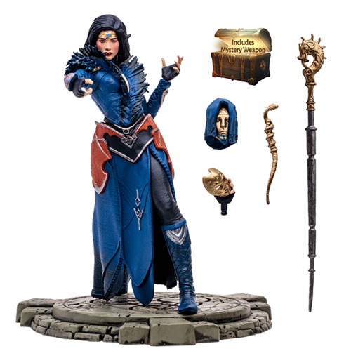 Diablo IV Figures - 1/12 Scale Hydra Lightning Sorceress (Common) Posed Figure
