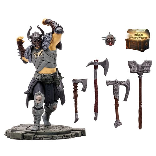 Diablo IV Figures - 1/12 Scale Whirlwind Barbarian (Epic) Posed Figure