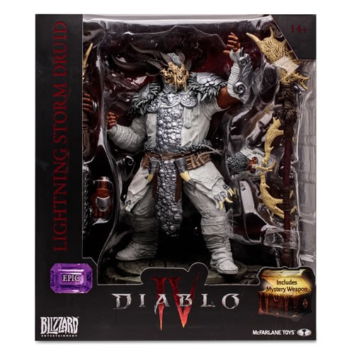 Diablo IV Figures - 1/12 Scale Lightning Storm Druid (Epic) Posed Figure