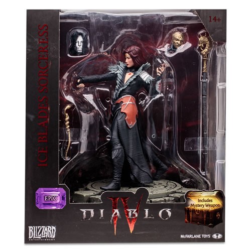 Diablo IV Figures - 1/12 Scale Ice Blades Sorceress (Epic) Posed Figure