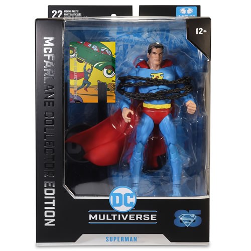 DC Multiverse Figures - McFarlane CE - 7" Scale Superman (Action Comics #1)