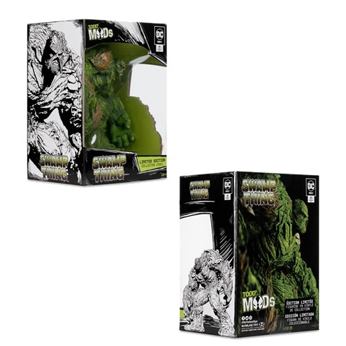 Todd's Mods Collector Vinyl Figures - DC - 4.5" Scale Swamp Thing Limited Edition Posed Figure