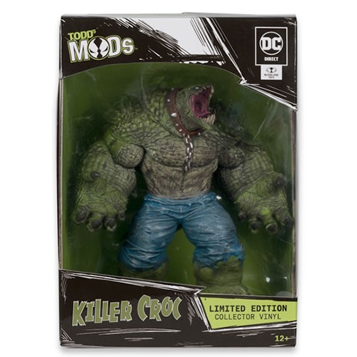 Todd's Mods Collector Vinyl Figures - W02 - DC - 4.5" Scale Killer Croc LE Posed Figure