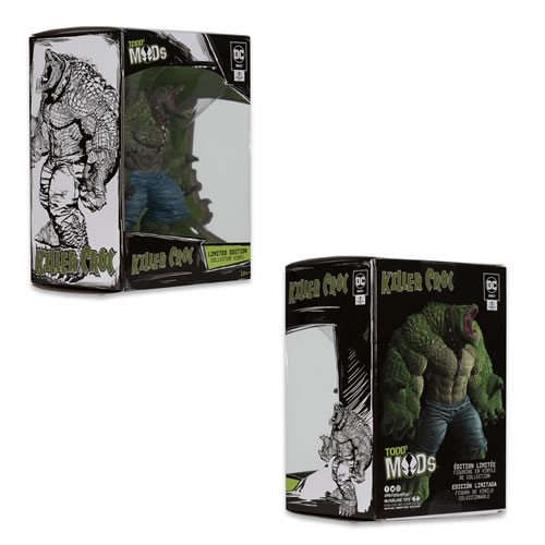 Todd's Mods Collector Vinyl Figures - W02 - DC - 4.5" Scale Killer Croc LE Posed Figure