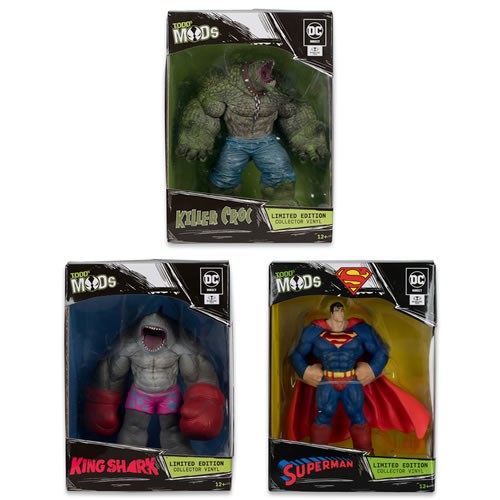 Todd's Mods Collector Vinyl Figures - W02 - DC - 4.5" Scale Assortment