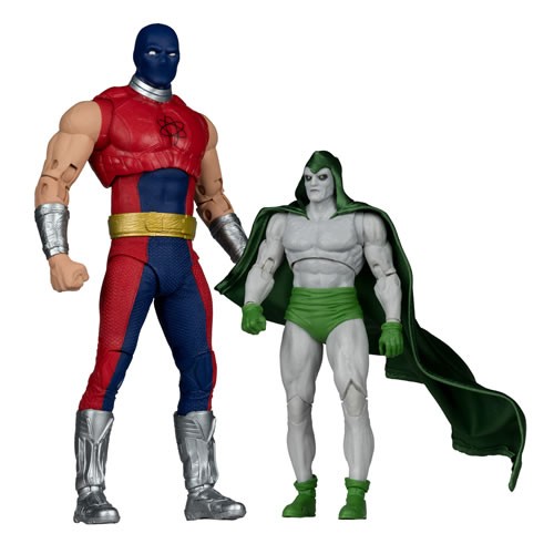 DC Multiverse Figures - JSA: Black Vengeance - 7" Scale The Spectre Vs. Atom Smasher Megafig 2-Pack