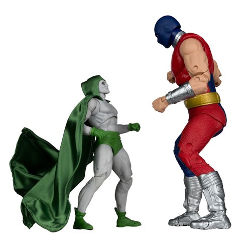 DC Multiverse Figures - JSA: Black Vengeance - 7" Scale The Spectre Vs. Atom Smasher Megafig 2-Pack