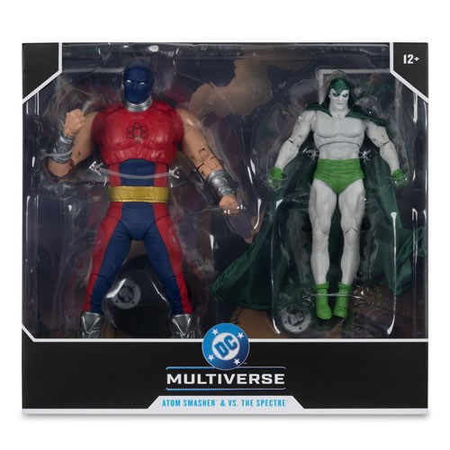 DC Multiverse Figures - JSA: Black Vengeance - 7" Scale The Spectre Vs. Atom Smasher Megafig 2-Pack