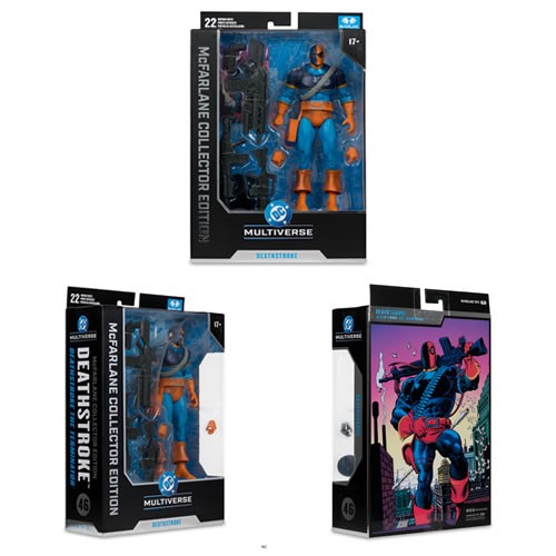 DC Multiverse Figures - McFarlane CE - W12 - 7" Scale #46 Deathstroke (Classic) (DTT)