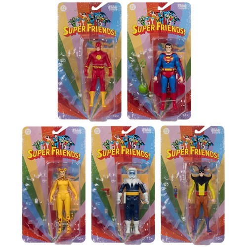 DC Retro Figures - W13 - Super Friends - 6" Scale Assortment