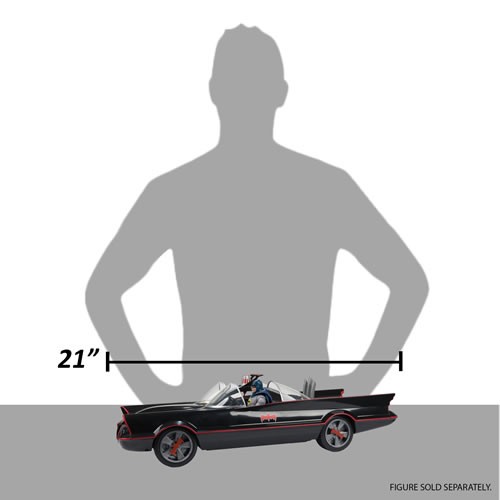 DC Multiverse Vehicles - Batman 1966 Classic TV Series - 7" Scale Batmobile