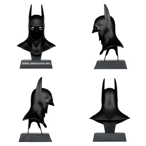 DC Comics Prop Replicas - Batman Cowls - W03 - 1/3 Scale Batman (Arkham Asylum)