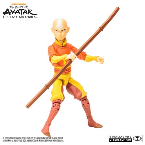 Avatar: The Last Airbender Figures - 5" Scale Aang Vs Bkue Spirit Zuko 2-Pack