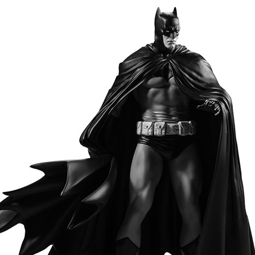 Batman B&W Statues - 1/10 Scale Batman By Lee Weeks