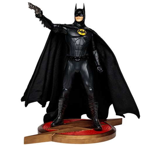 The Flash (2023 Movie) Statues - 12" Batman Multiverse (Keaton) (Resin)