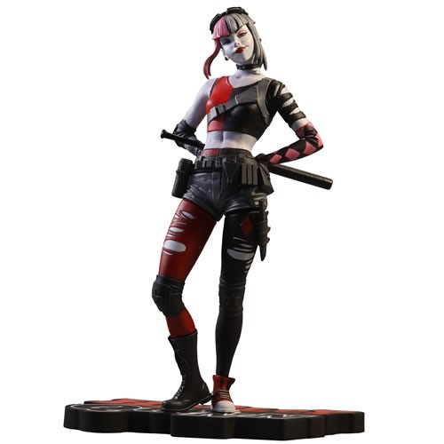 Harley Quinn Red, White & Black Statues - 1/10 Scale Harley Quinn By Simone Di Meo (Resin)