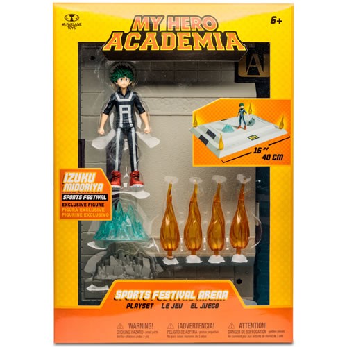 My Hero Academia Playsets - 5" Scale Sports Festival Arena w/ Midoriya Figure