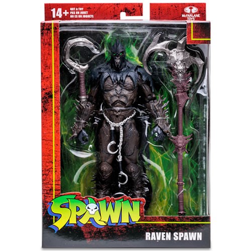 Spawn Figures - S03 - 7" Scale Raven Spawn (Small Hook)