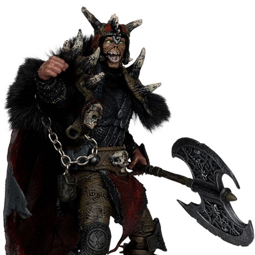 Spawn Figures - Spawn: The Dark Ages - 7" Scale Bloodaxe With Horse 2-Pack & (MTD) Collectible