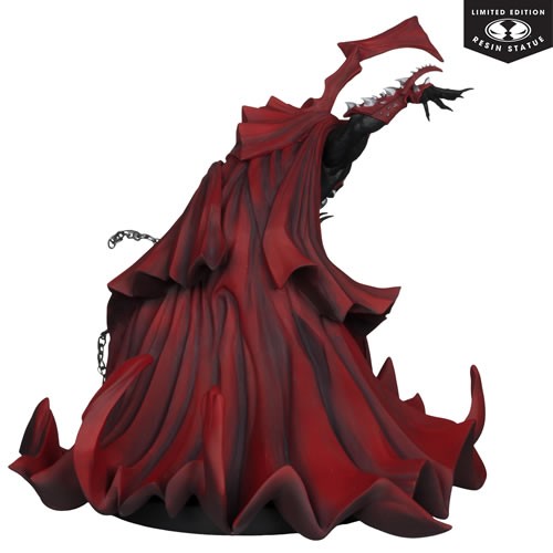 Spawn Statues - Black White & Red All Over - 1/10 Scale Spawn By Greg Capullo (Resin)