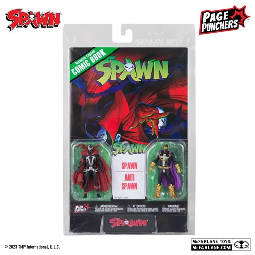 Page Punchers 3" Scale Figure w/ Comic - Spawn - W01 - Spawn And Anti-Spawn (Spawn #1)