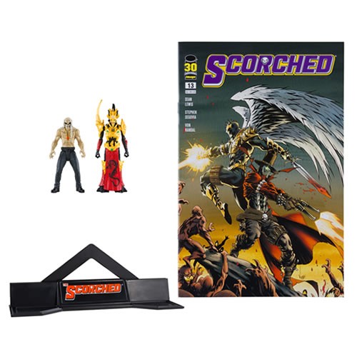 Page Punchers 3" Scale Figure w/ Comic - Spawn - W02 - Freak And Mandarin Spawn