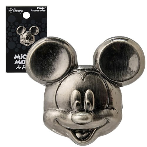 Pins & Buttons - Disney - Mickey Mouse Head Pewter Lapel Pin