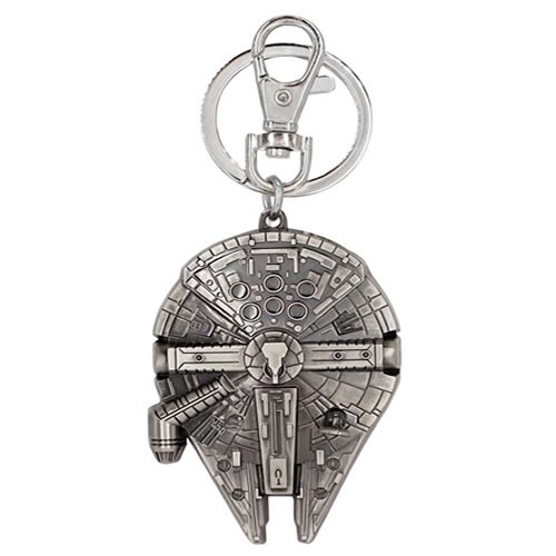 Keychains - Star Wars - Millennium Falcon Pewter Key Ring