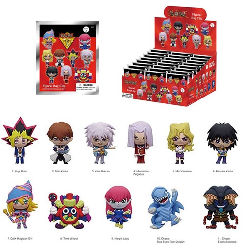 3D Foam Collectible Bag Clips - Yu-Gi-Oh! - S02 - 24pc Blind Bag Display