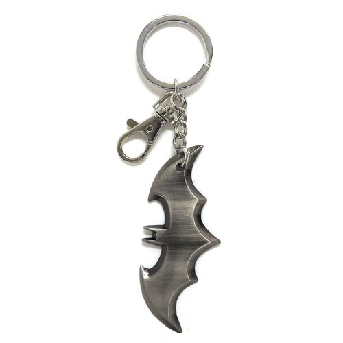 Keychains - DC Comic's - Pewter Batman Logo Weapon