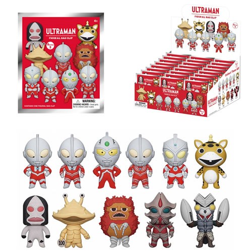 3D Foam Collectible Bag Clips - Ultraman - S02 - 24pc Blind Bag Display