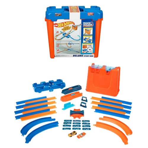 Hot Wheels Track Builder Deluxe Stunt Box Kid Toy Gift 