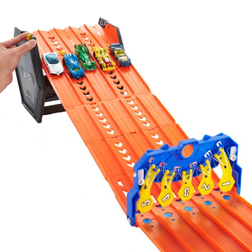 1:64 Scale Diecast - Hot Wheels - Roll Out Raceway Track Set