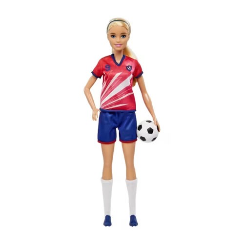 Barbie Dolls - Careers - Soccer Player Barbie (Blonde)