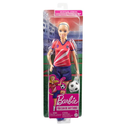 Barbie Dolls - Careers - Soccer Player Barbie (Blonde)