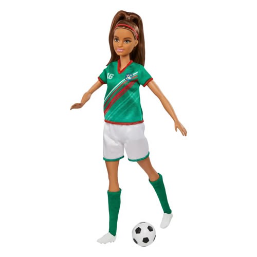 Barbie Dolls - Careers - Soccer Player Barbie (Brunette)