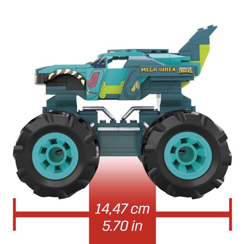 Mega Building Sets - Hot Wheels Monster Trucks - Mega-Wrex Monster Truck