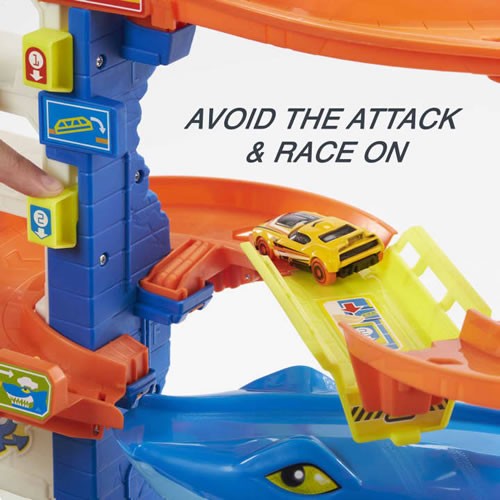 1:64 Scale Diecast - Hot Wheels City - Attacking Shark Escape Playset