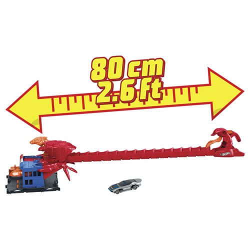1:64 Scale Diecast - Hot Wheels City - Scorpion Flex Attack Playset